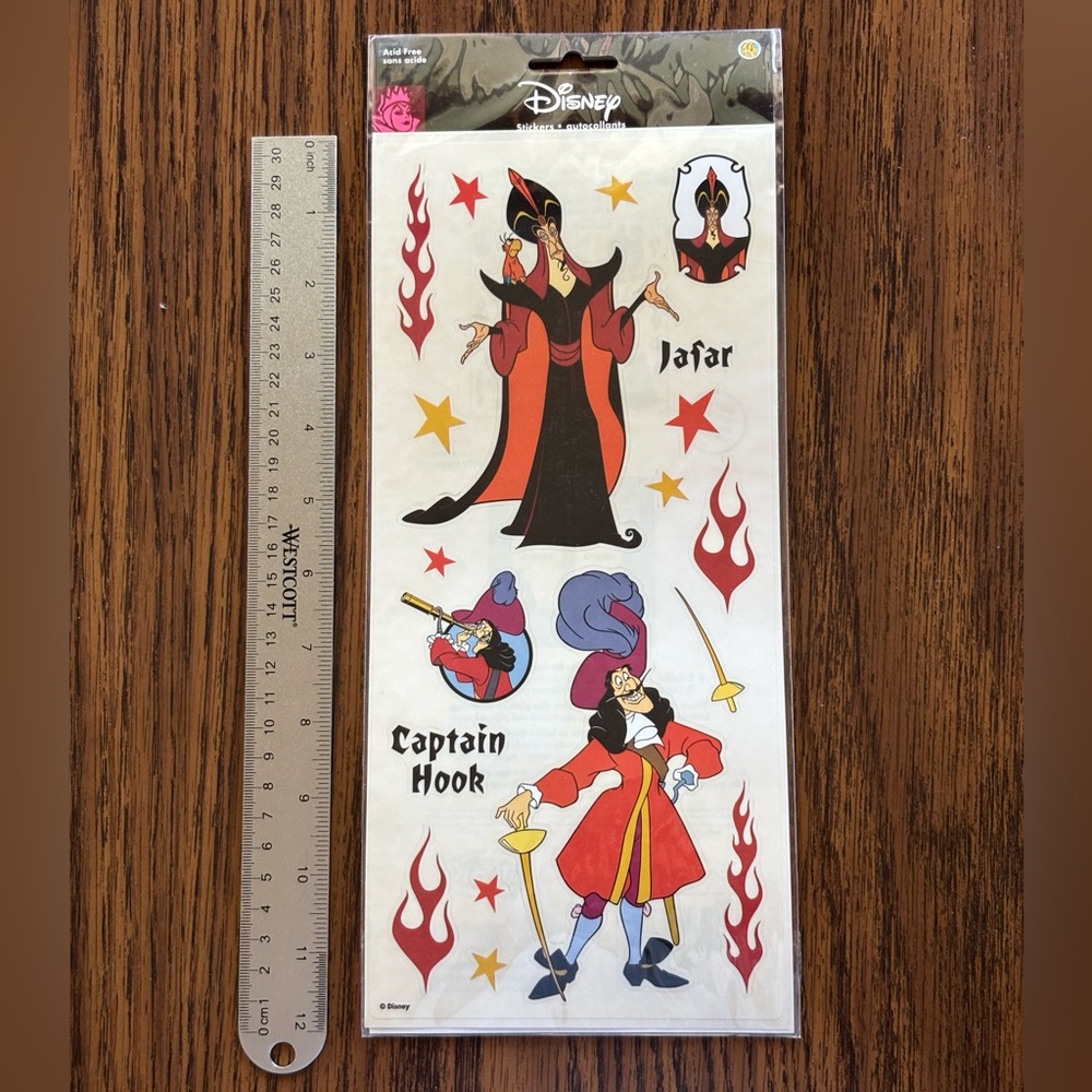 Disney Villains Sticker Set